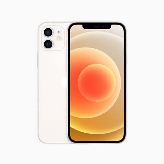 Pre-owned White iPhone 12 mini 64GB - Fair | Unlocked for sale in South Africa - quality tested iPhone with 12 month warranty from iPhoneNext (image 1)