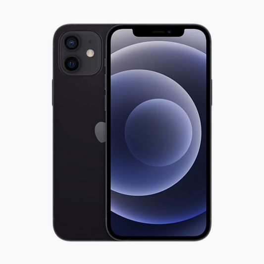Pre-owned Black iPhone 12 64GB - Excellent | Unlocked for sale in South Africa - quality tested iPhone with 12 month warranty from iPhoneNext (image 1)
