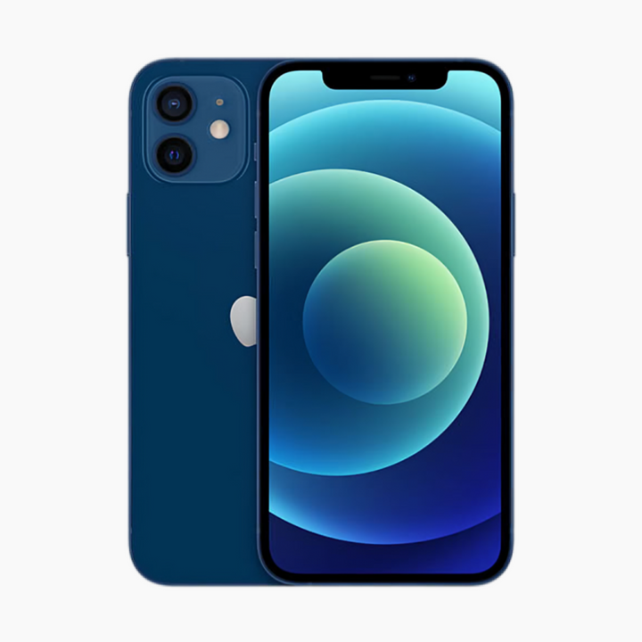 Pre-owned Blue iPhone 12 128GB - Fair | Unlocked for sale in South Africa - quality tested iPhone with 12 month warranty from iPhoneNext (image 1)