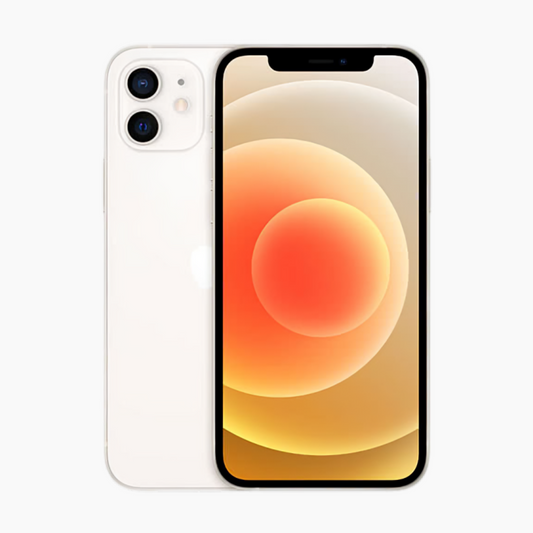 Pre-owned White iPhone 12 64GB - Excellent | Unlocked for sale in South Africa - quality tested iPhone with 12 month warranty from iPhoneNext (image 1)