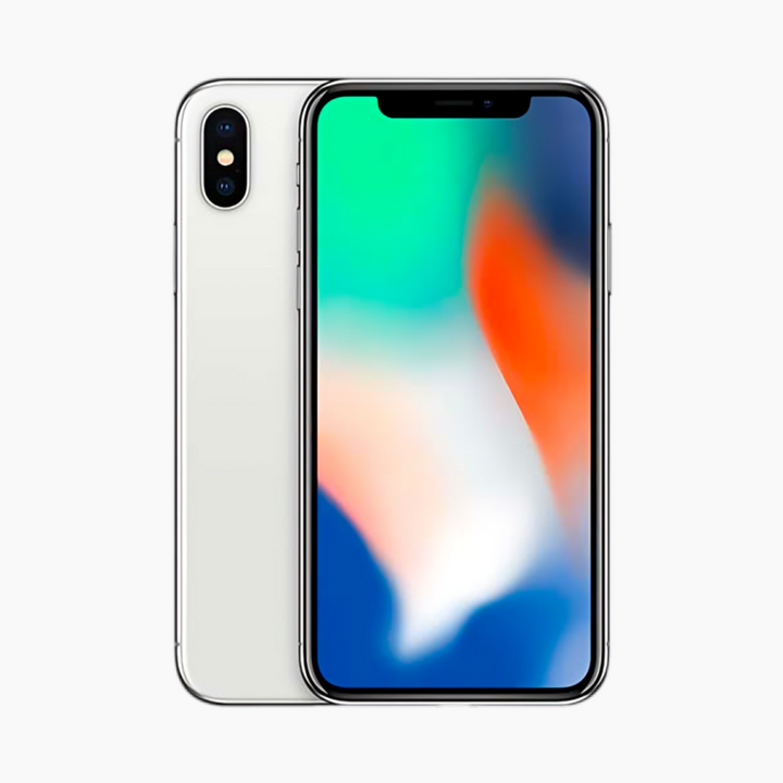 Pre-owned Silver iPhone X 64GB - Fair | Unlocked for sale in South Africa - quality tested iPhone with 12 month warranty from iPhoneNext (image 1)